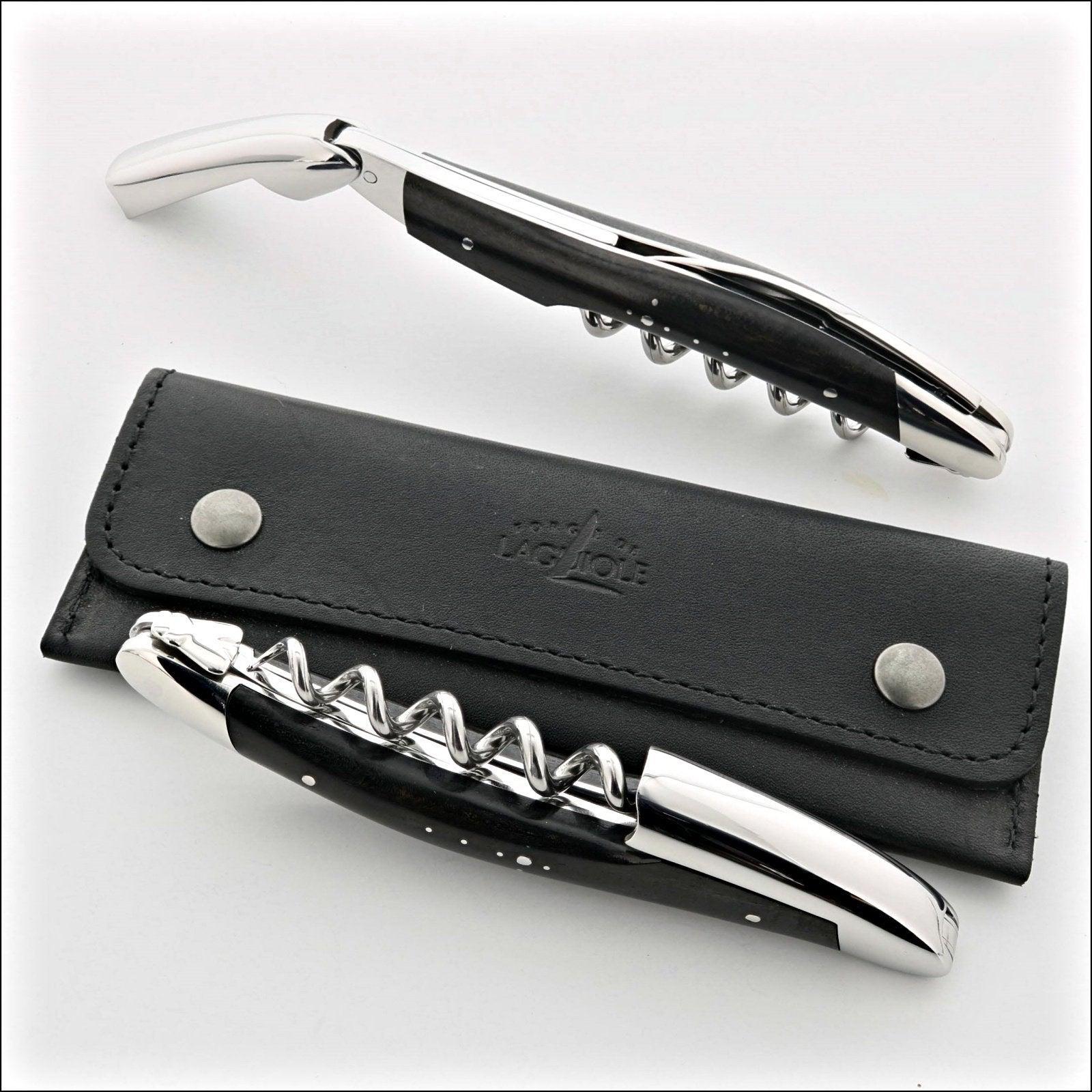 Forge de Laguiole Corkscrew Ebony - Shiny-Waiter Corkscrew