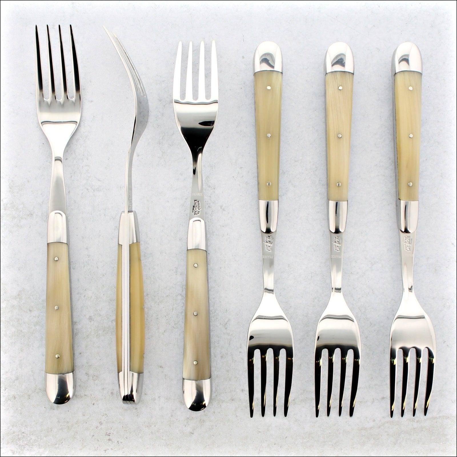 Forge de Laguiole Forks Horn Tip Handle