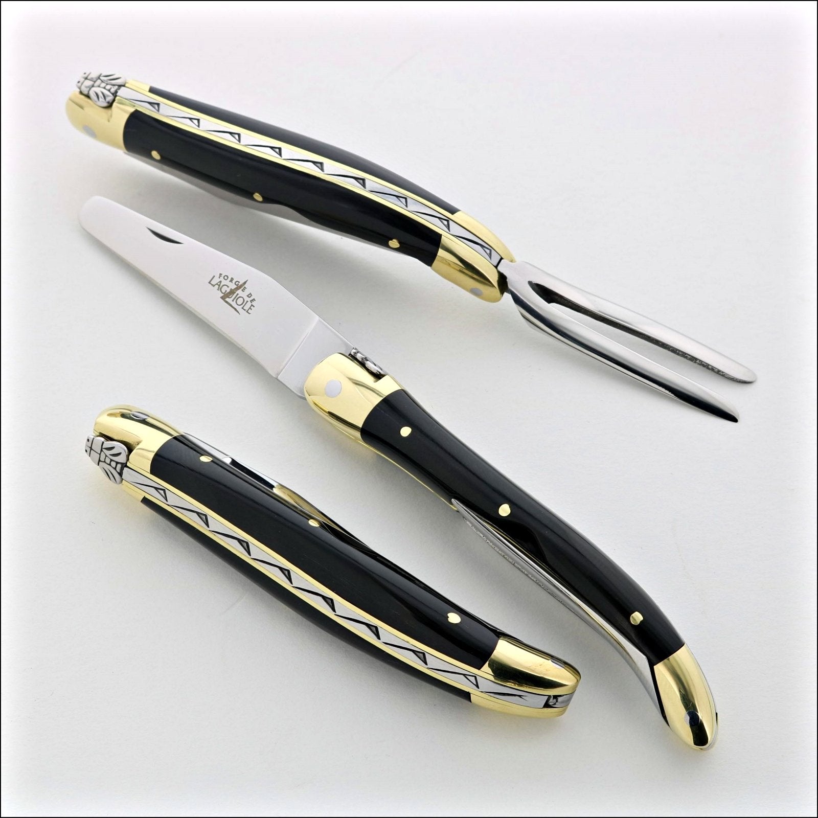 Forge de Laguiole Golf Divot Tool Horn Tip Handle