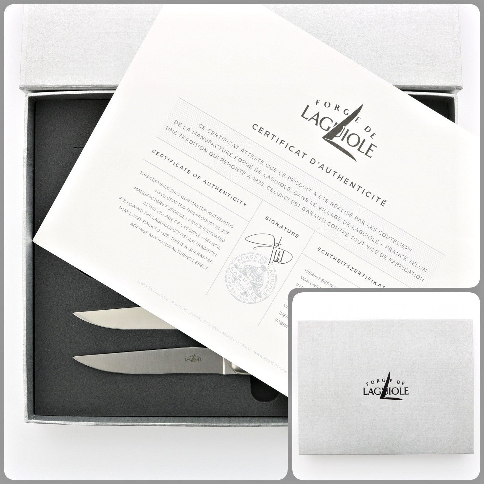 Forge de Laguiole Lime Set Steak Knives-TABLE KNIVES