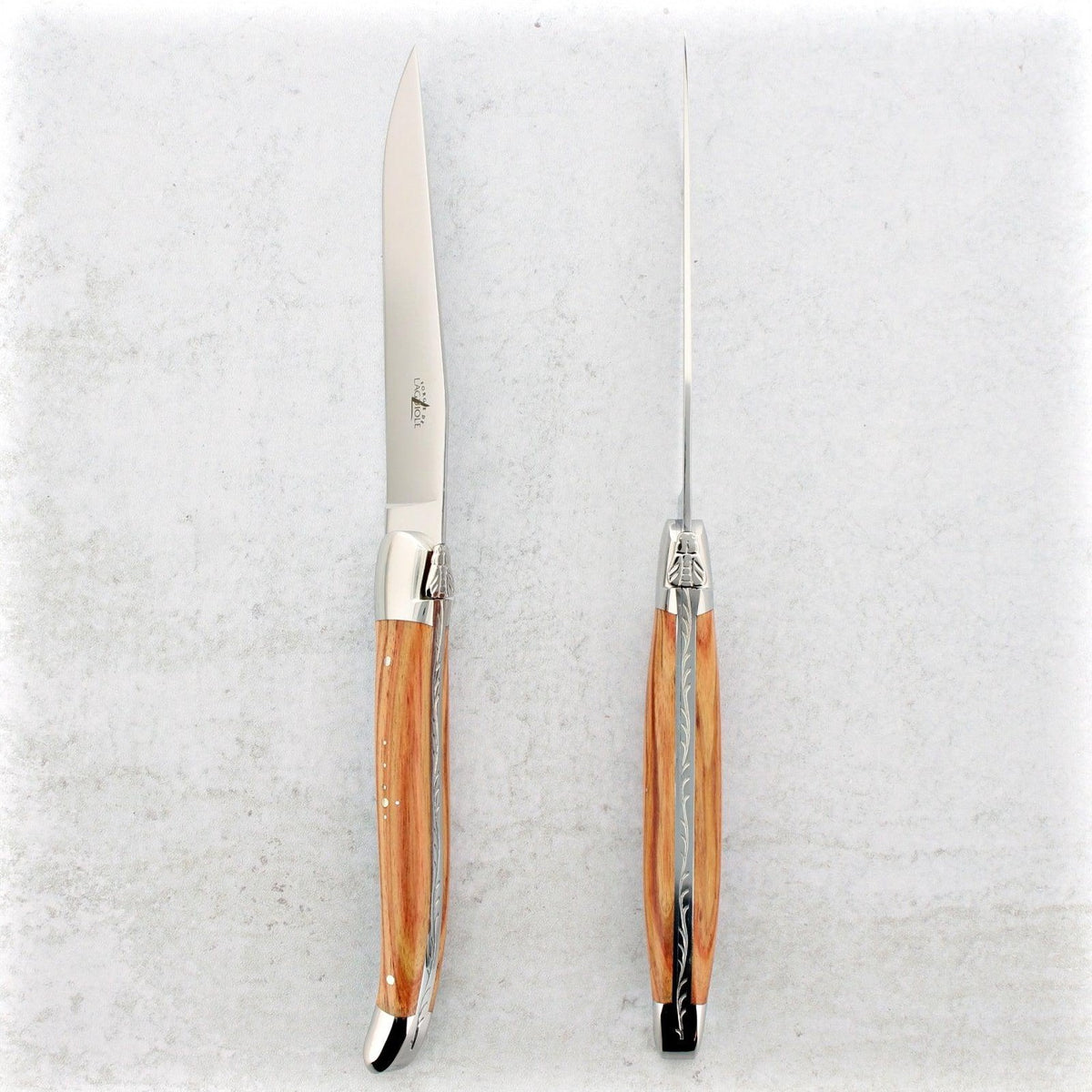 Forge de Laguiole Rosewood Steak Knives - Shiny