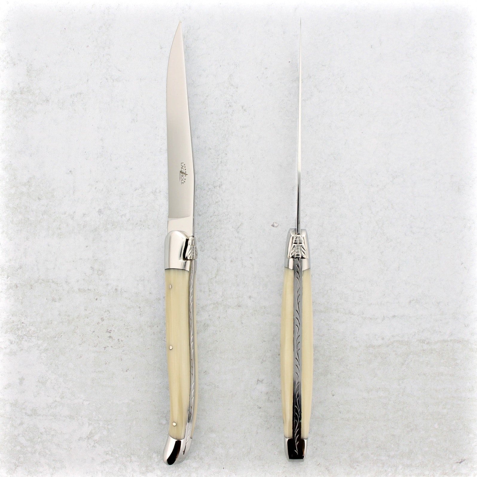 Forge de Laguiole Steak Knives - Opalescence