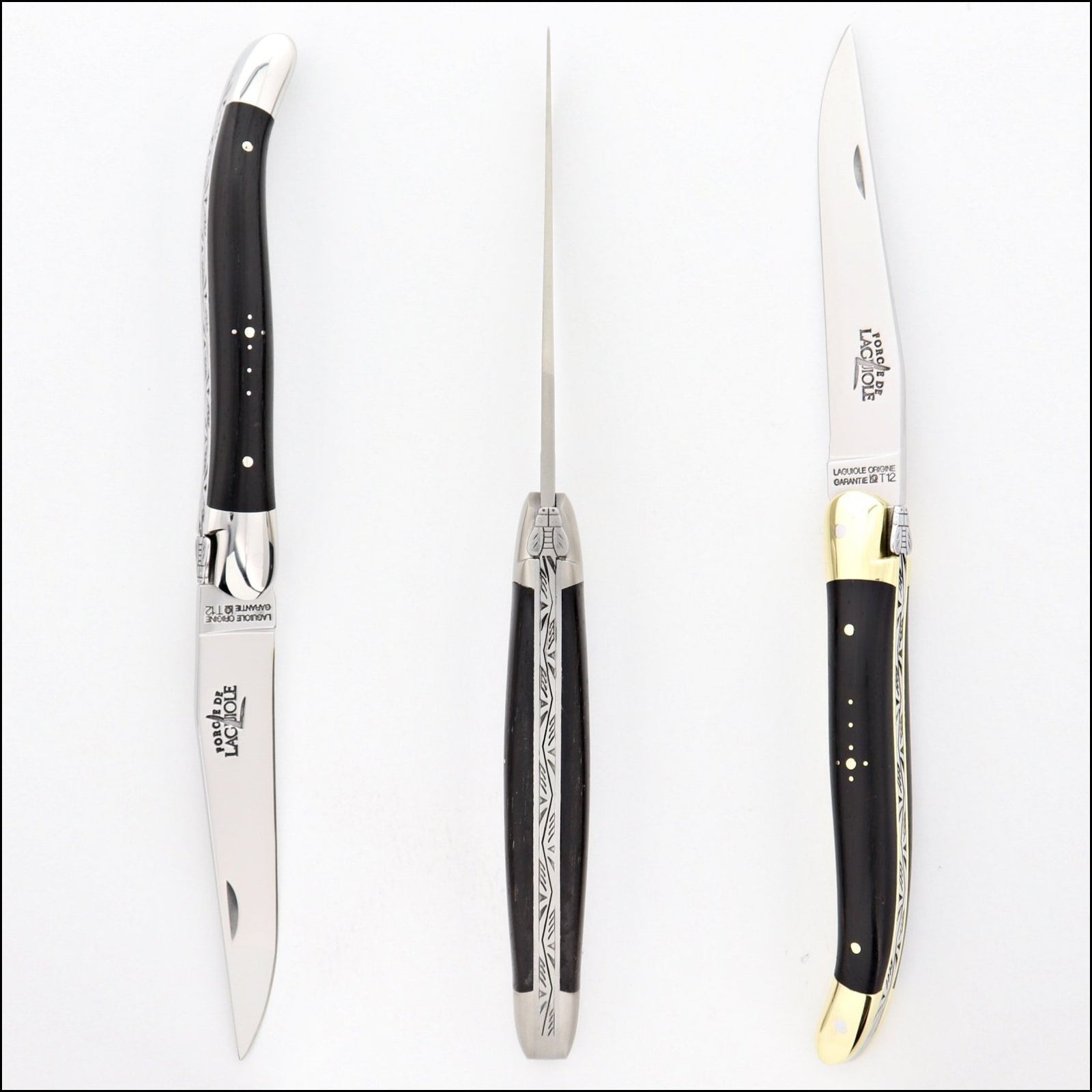 Forge de Laguiole Tradition 11 cm Ebony-POCKET KNIFE