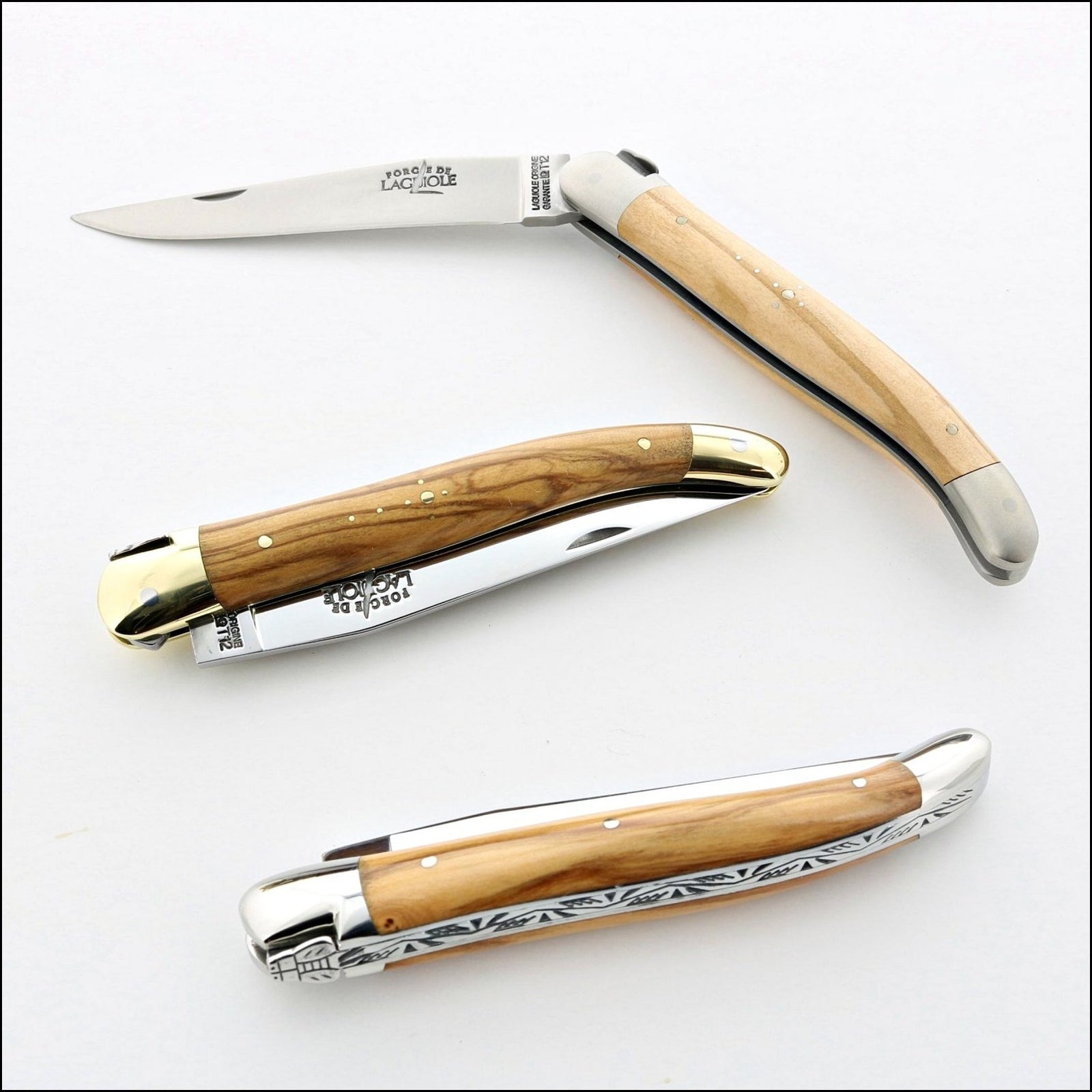 Forge de Laguiole Tradition 11 cm Olive Wood-POCKET KNIFE