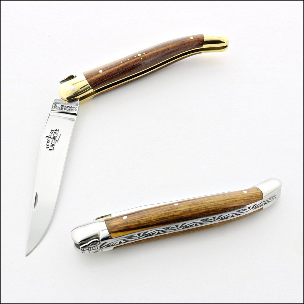 Forge de Laguiole Tradition 11 cm Pistachio pocket knife