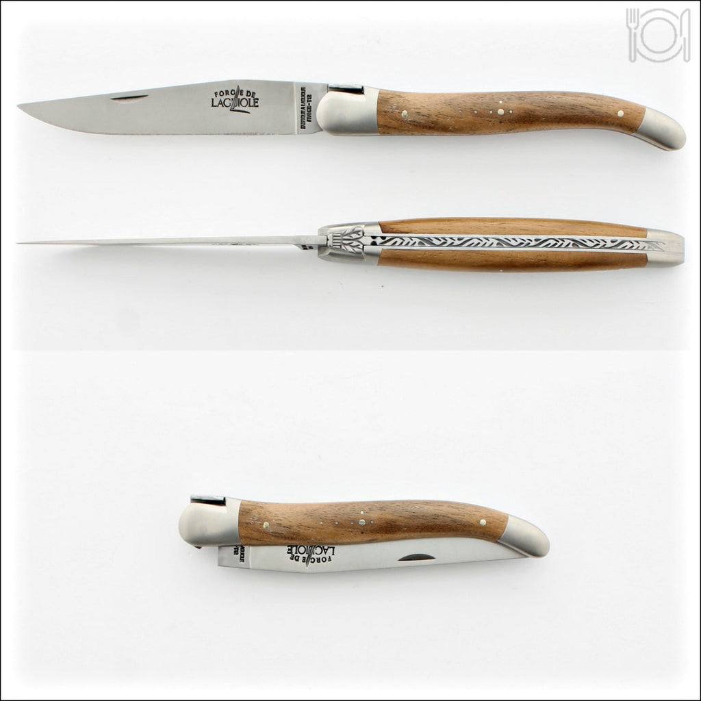 Forge de Laguiole Tradition 12 cm Walnut Satin - Laguiole Imports