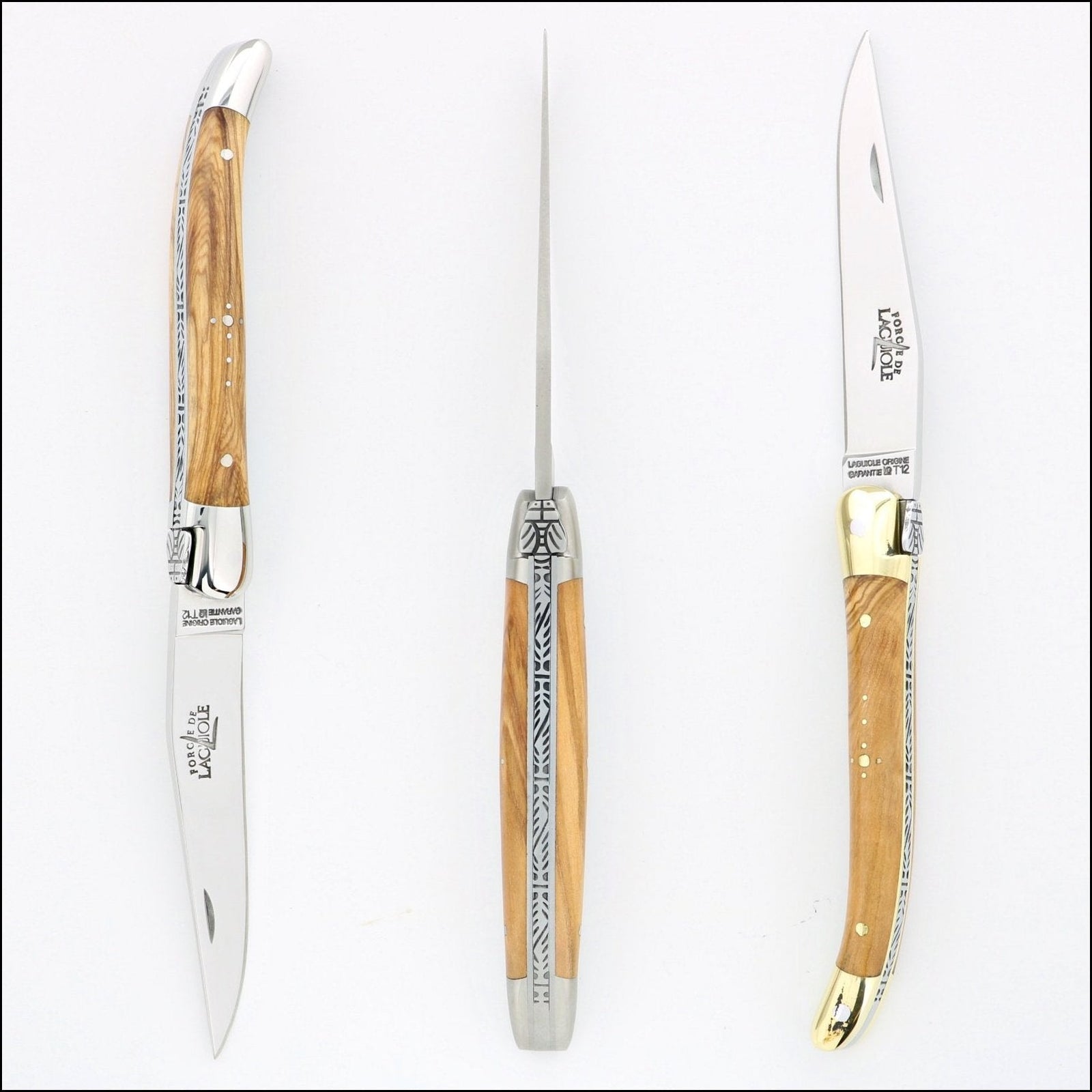 Forge de Laguiole Tradition 9 cm Olive Wood-POCKET KNIFE