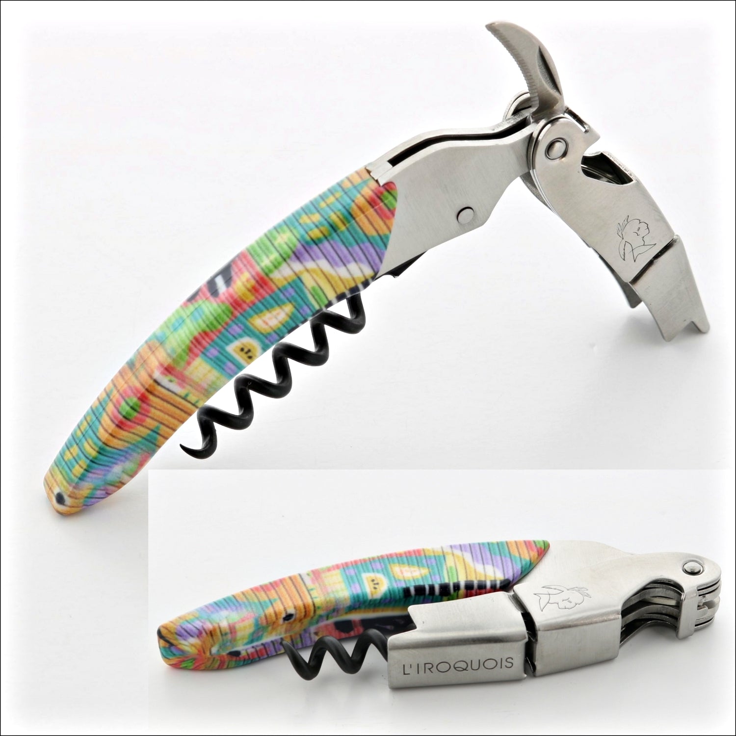 Iroquois Urban Series Two-Step Waiter's Corkscrew - Motif No.1