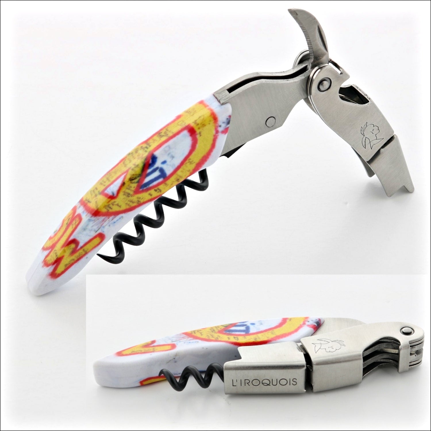 Iroquois Urban Series Two-Step Waiter's Corkscrew - Motif No.13