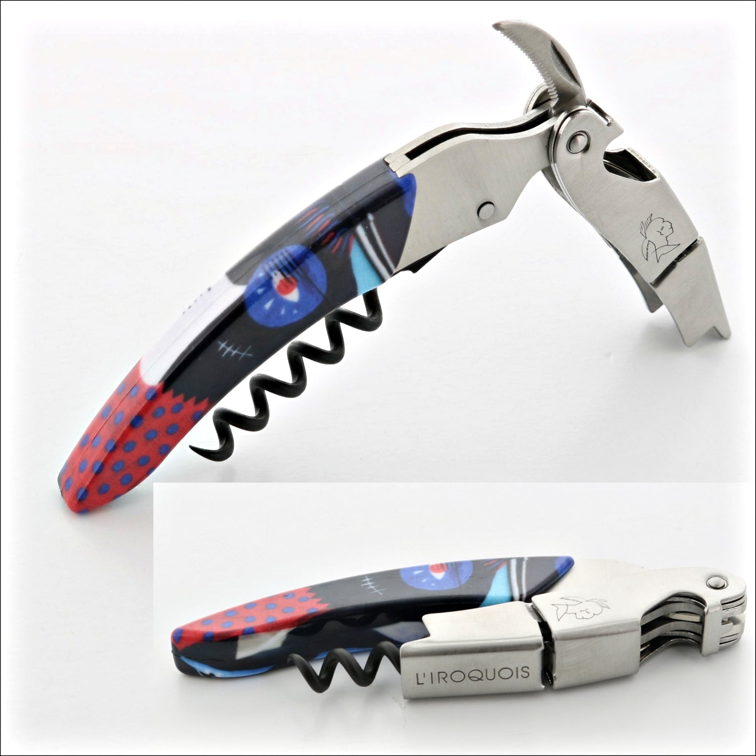 Iroquois Urban Series Two-Step Waiter's Corkscrew - Motif No.2