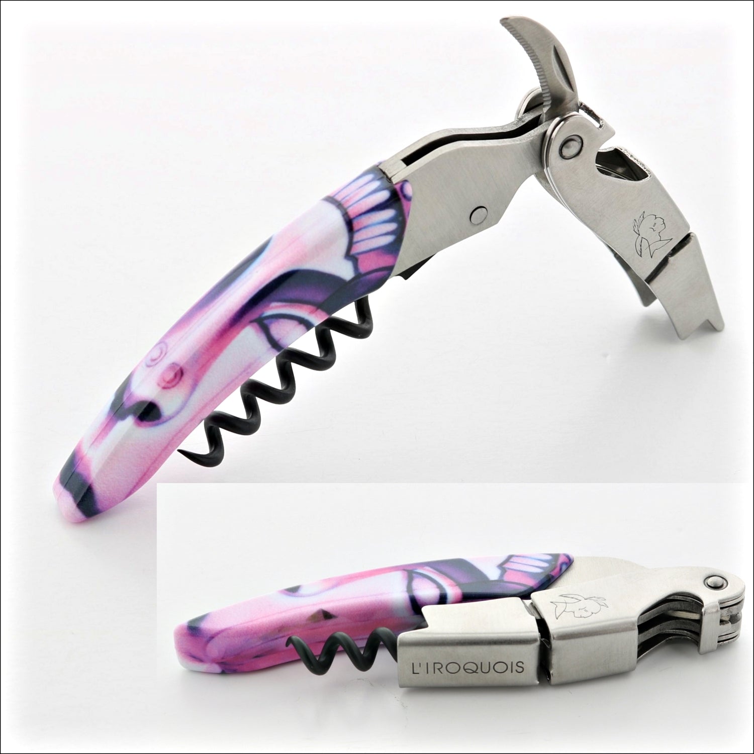 Iroquois Urban Series Two-Step Waiter's Corkscrew - Motif No.6