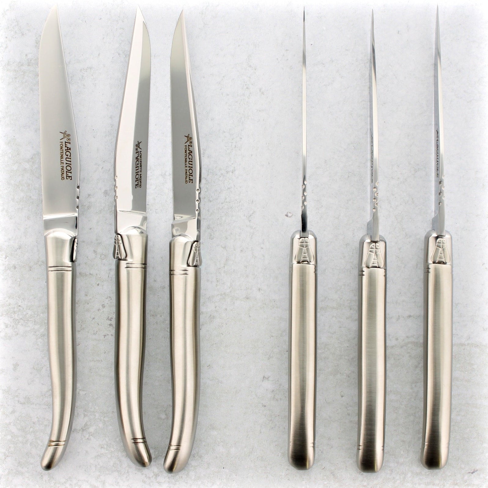 Laguiole Stainless Steel Steak Knives