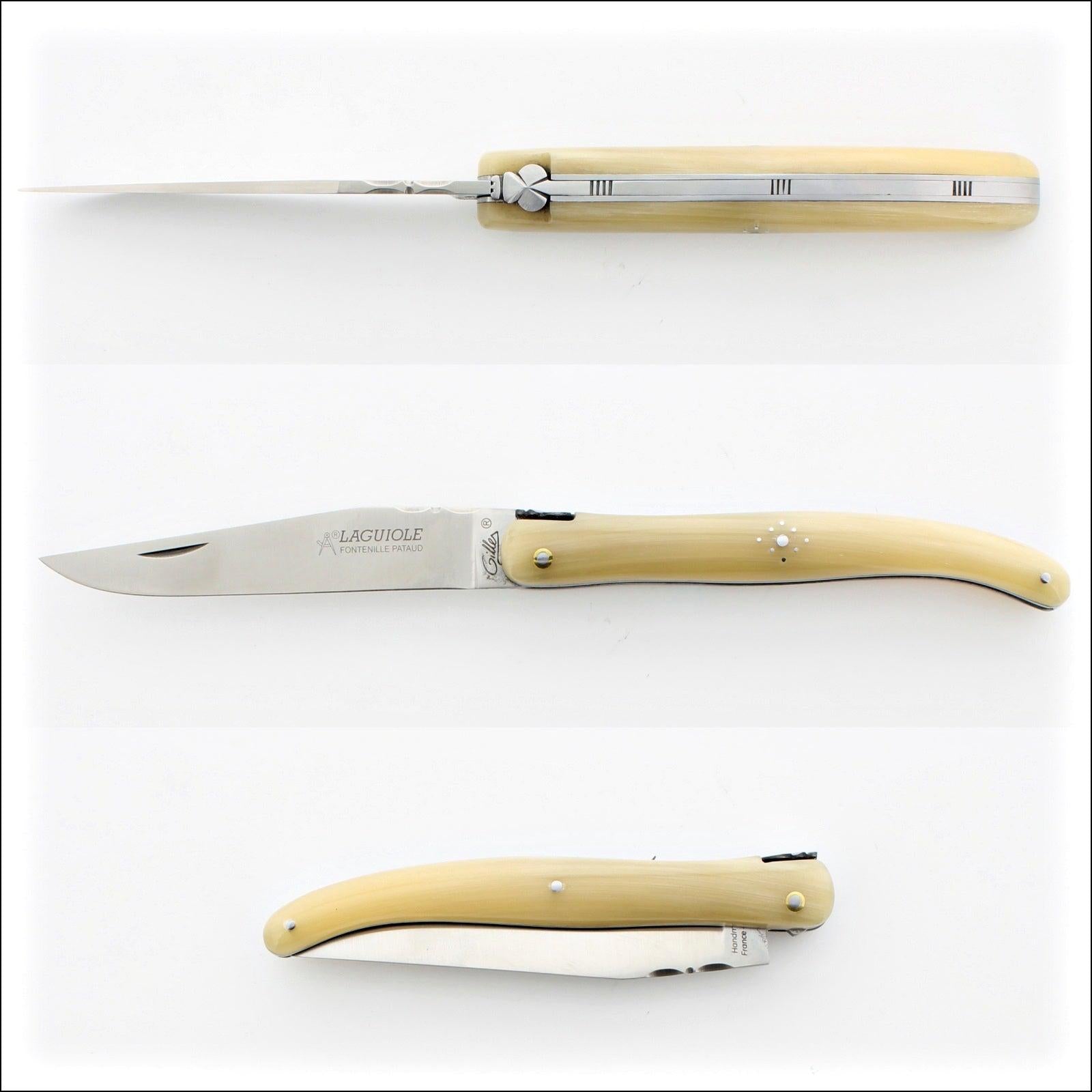 Laguiole Full Handle 12 cm "Old school" Horn Tip