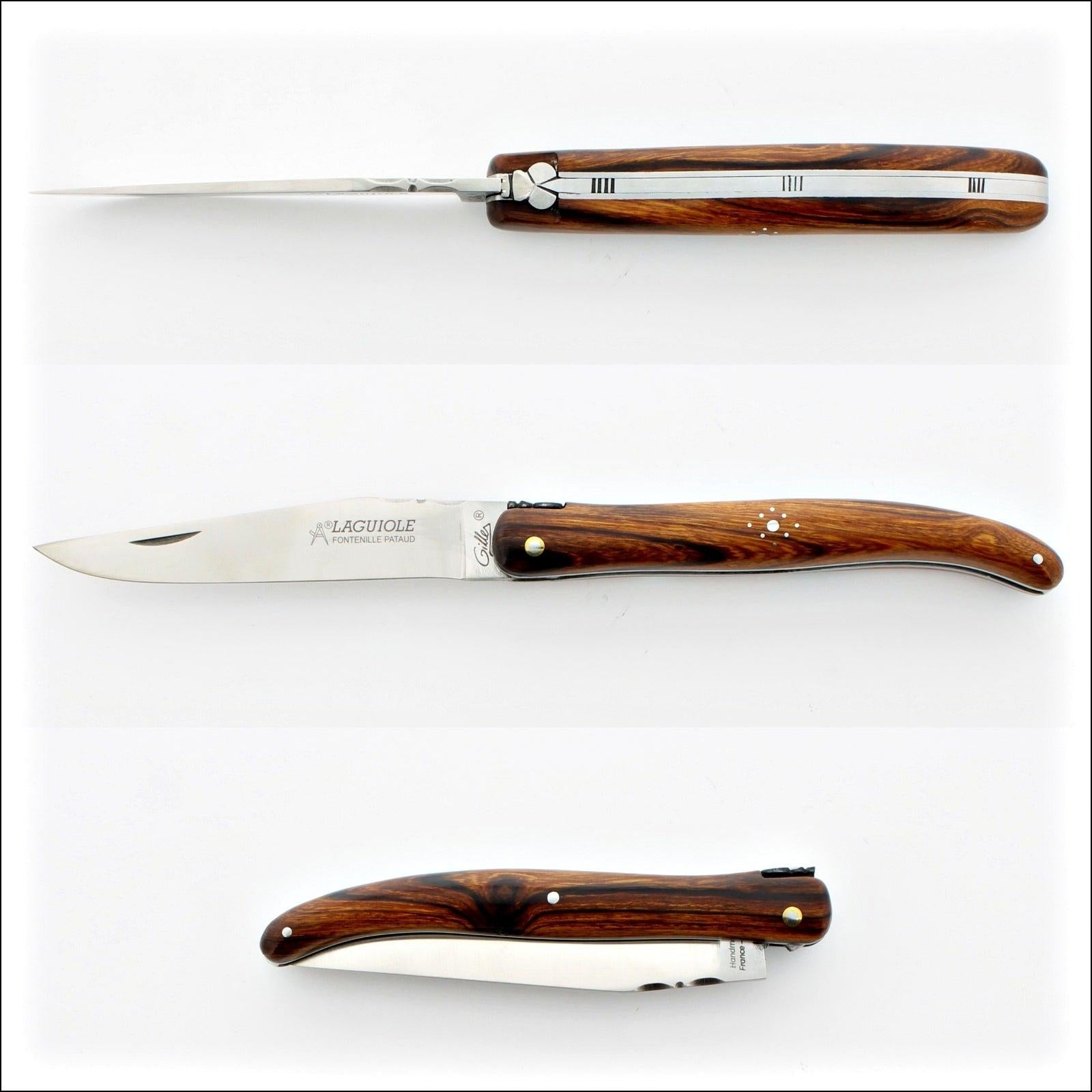 Laguiole Full Handle 12 cm "Old school" Ironwood