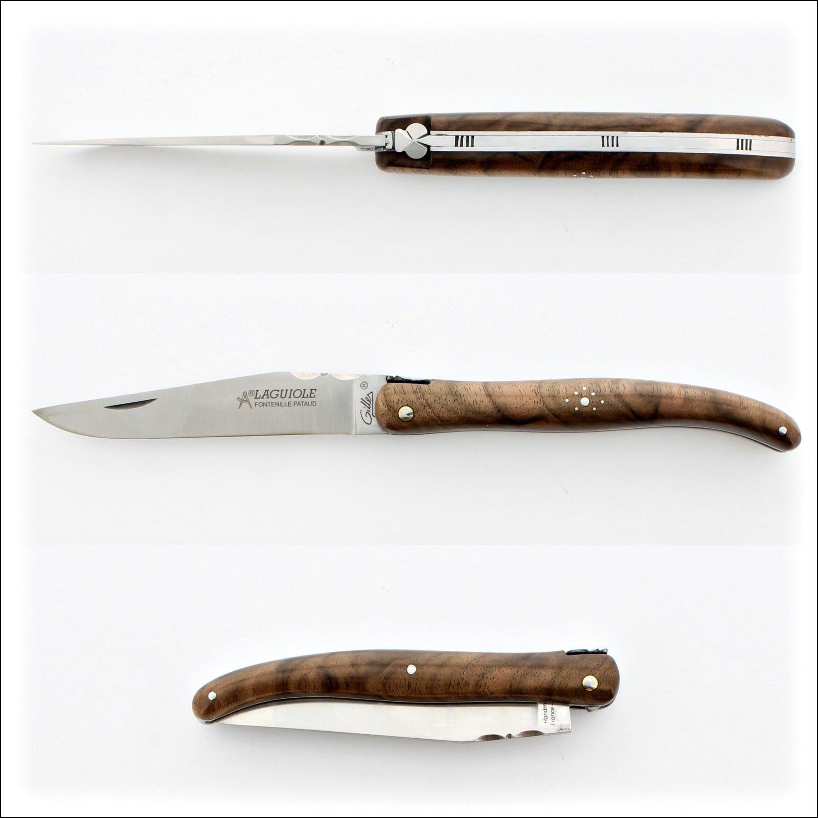 Laguiole Full Handle 12 cm "Old school" Walnut