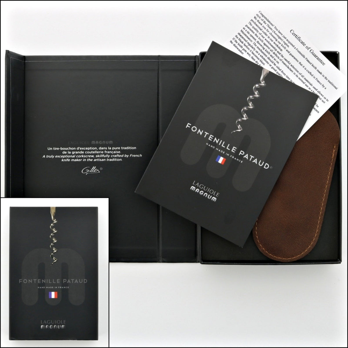 Laguiole Magnum Teak Corkscrew