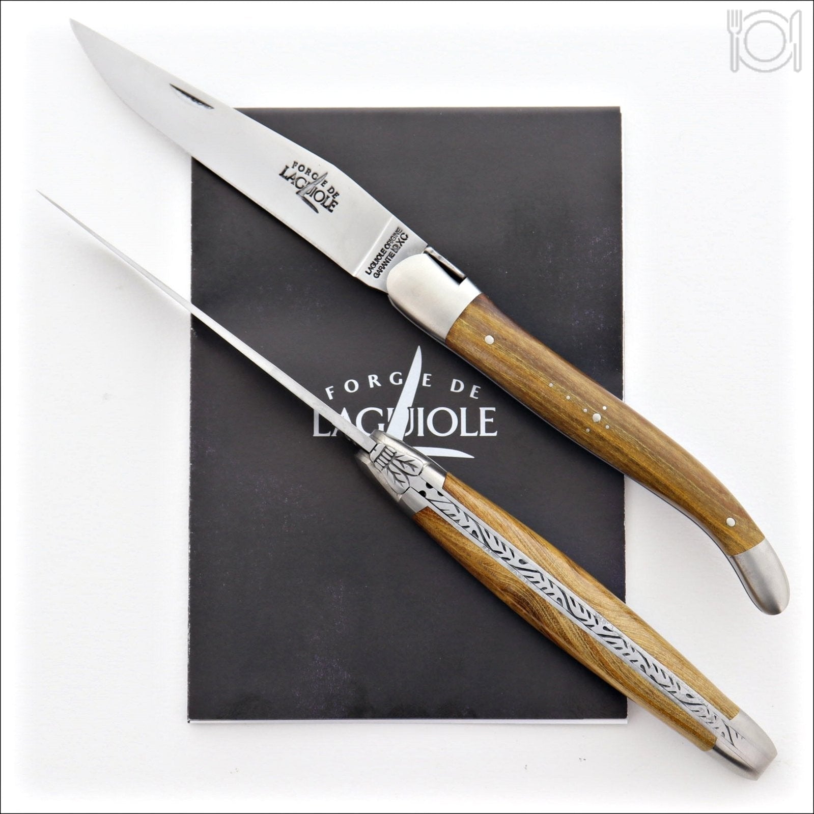 Laguiole Pocket Knife 12 cm Carbon Blade Pistachio