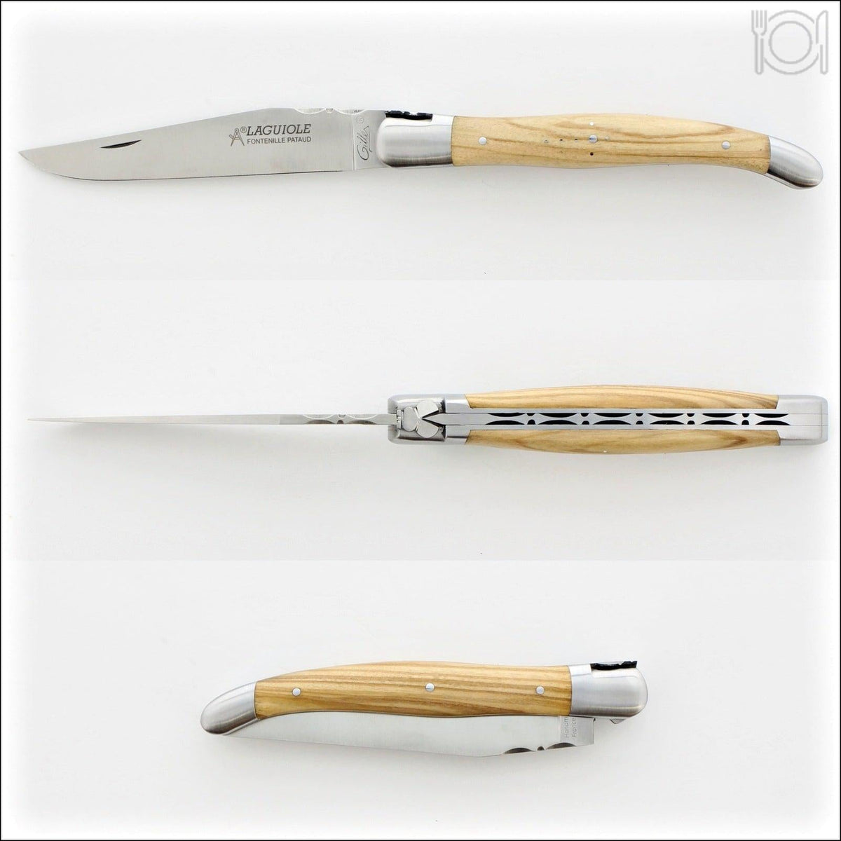 Laguiole Traditional 12 cm Knife Olive Wood