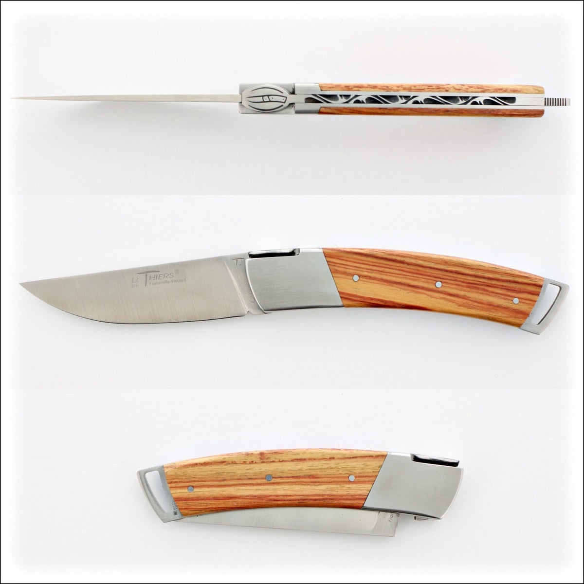 Le Thiers Gentleman 12 cm Pocket Knife Rosewood
