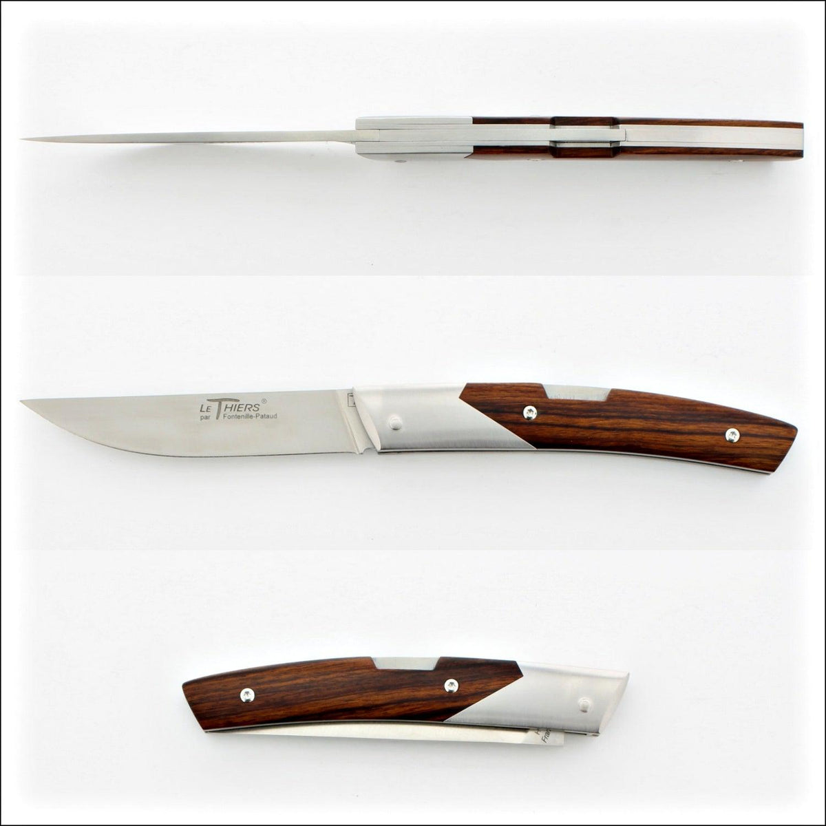 Le Thiers® Advanced 11.5 cm Pocket Knife - Ironwood