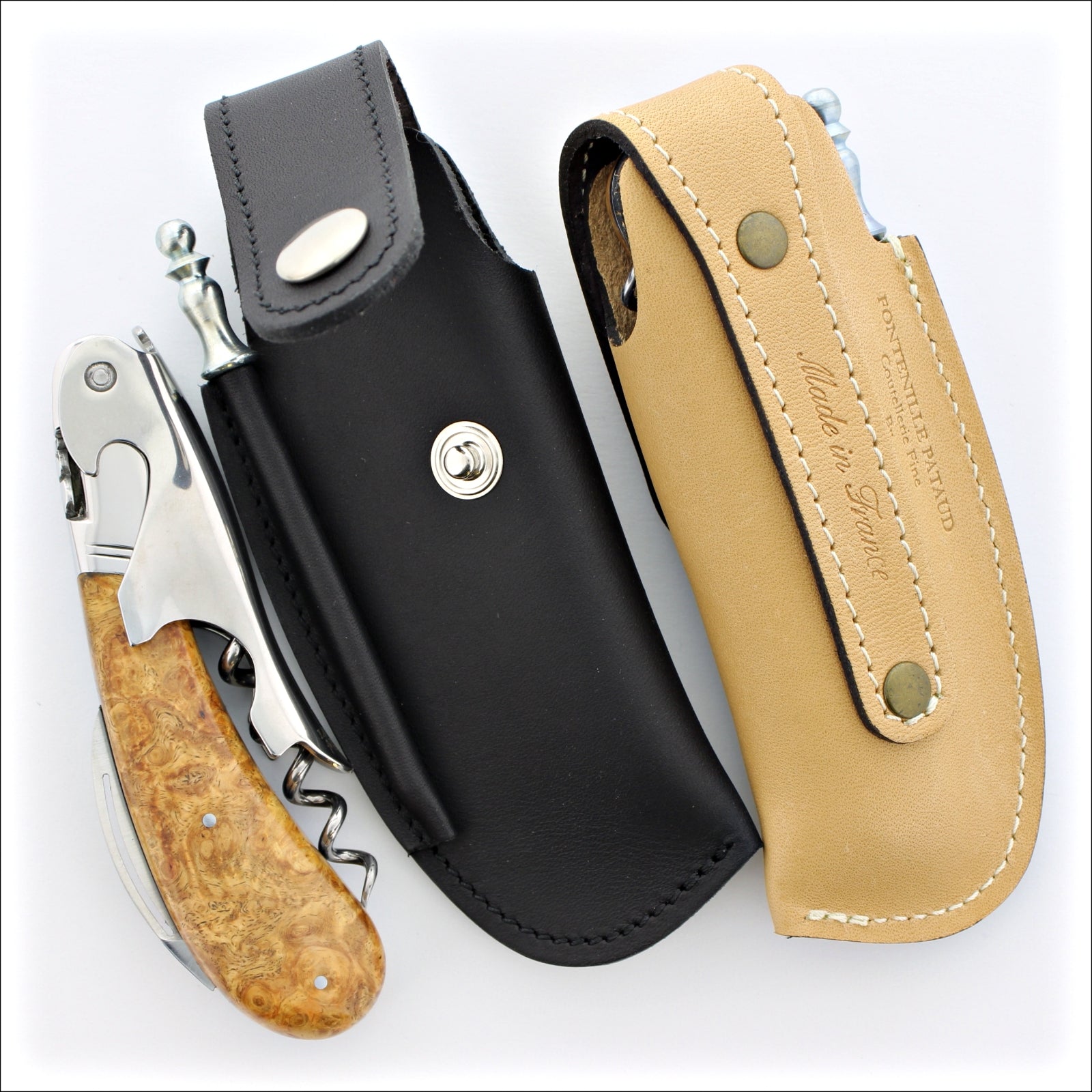 Leather Sheath for Laguiole Magnum Corkscrew