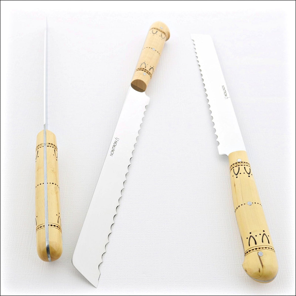 Nontron Bread Knife Boxwood Handle