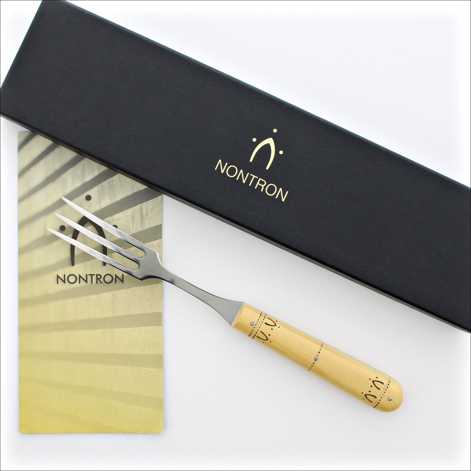 Nontron Carving Fork Boxwood Handle