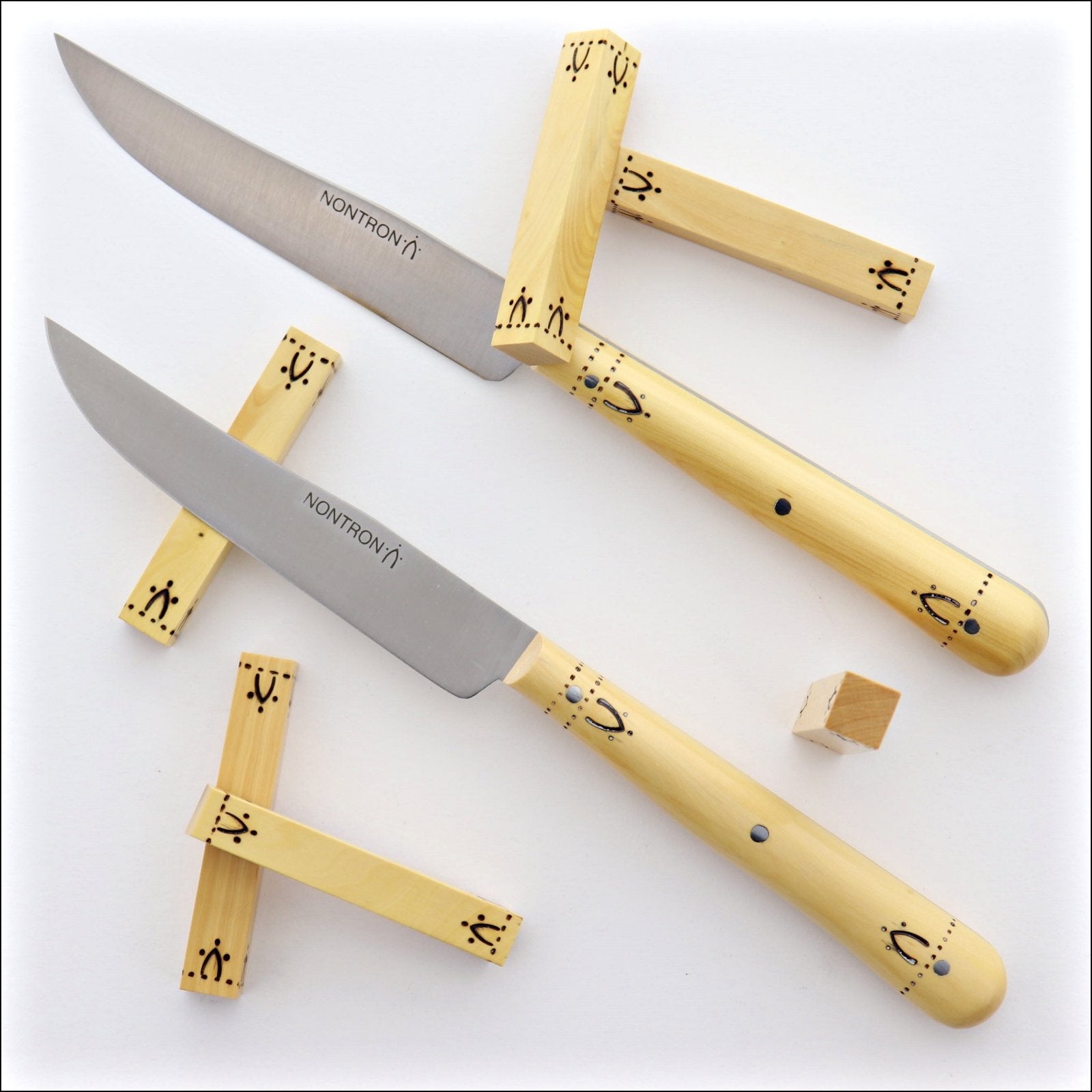 Nontron Genuine Boxwood Knife Rests