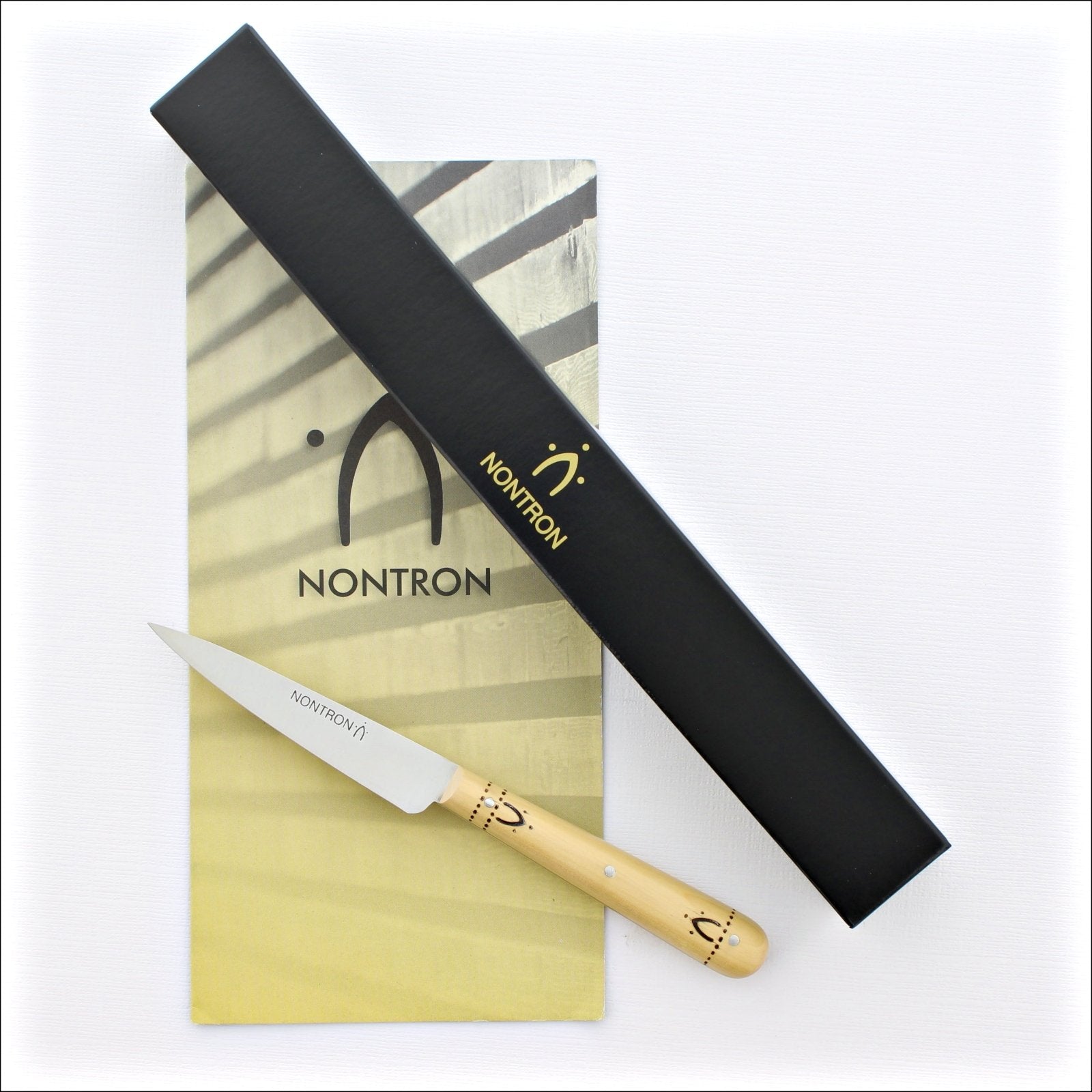 Nontron Paring Kitchen Knife N°9 Boxwood Handle