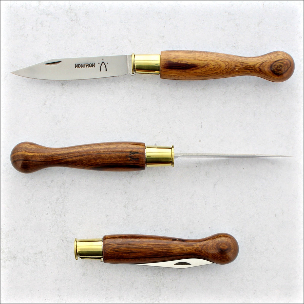 Nontron Pocket Knife No22 - Ball Handle Desert Ironwood