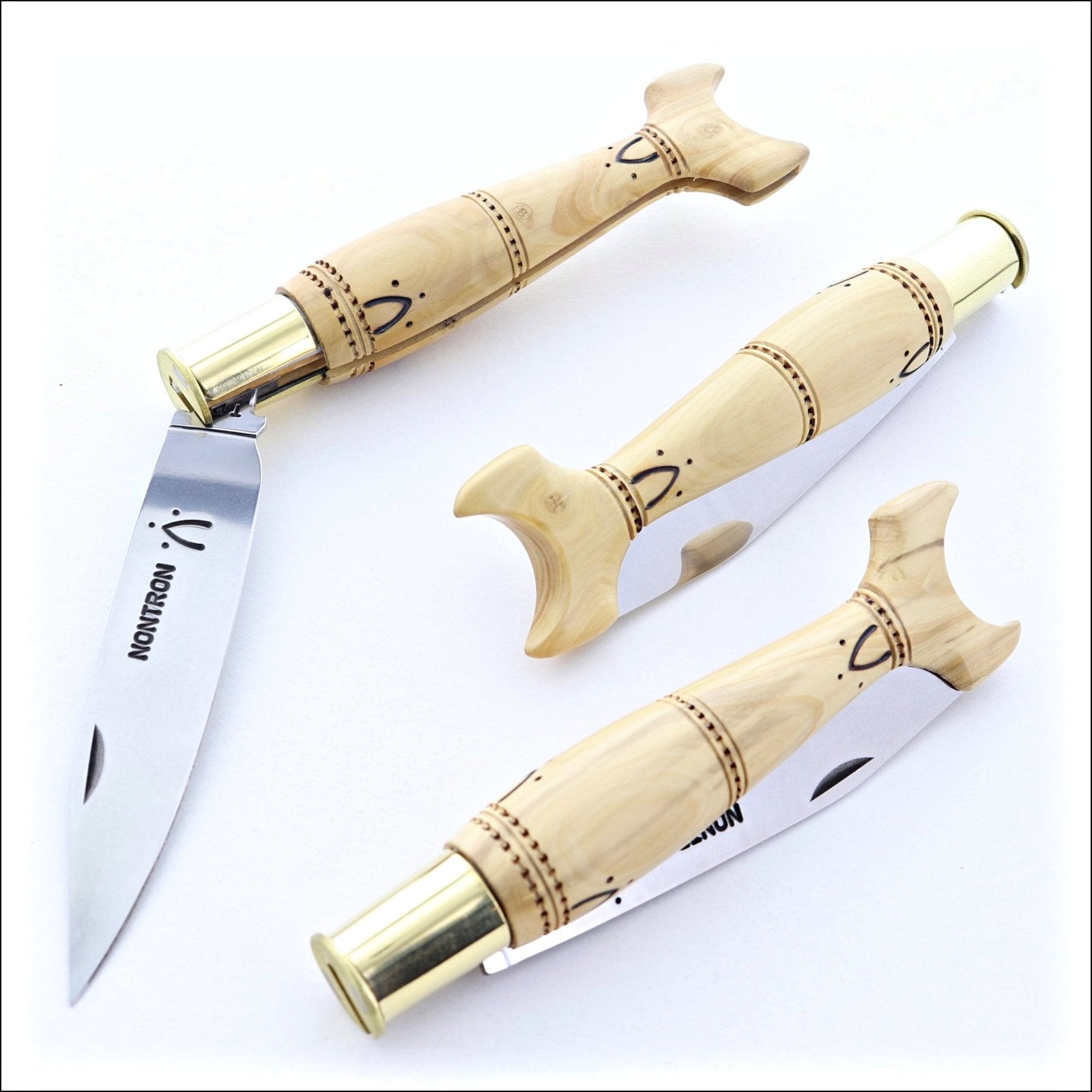 Nontron Pocket Knife No25 - Fishtail Handle