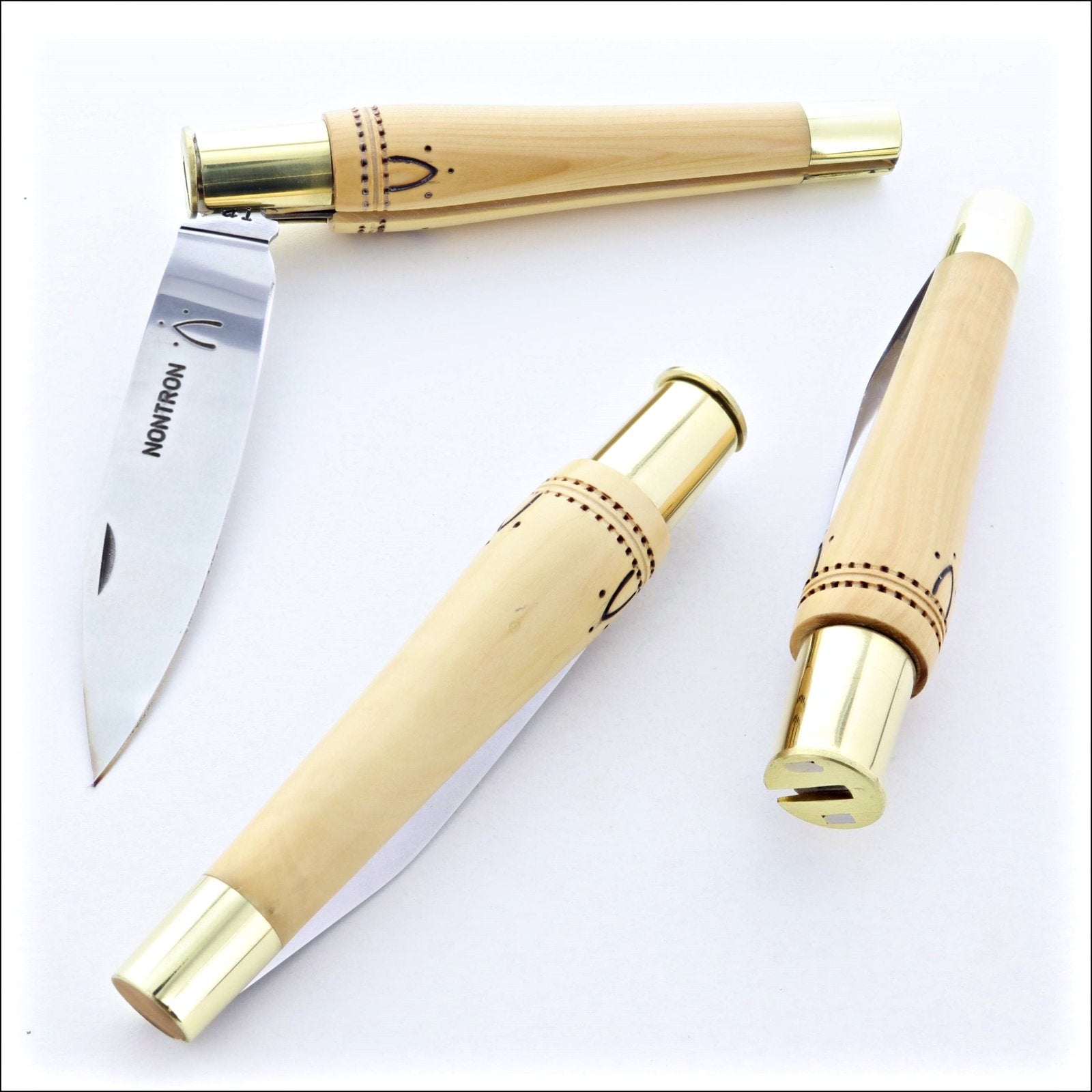 Nontron Pocket Knife No25 - Tapered Handle - Laguiole Imports