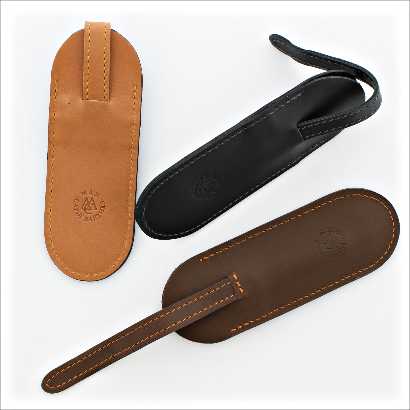 Poche avec Patte Leather Pocket Sheath for 11 & 12 cm Knives