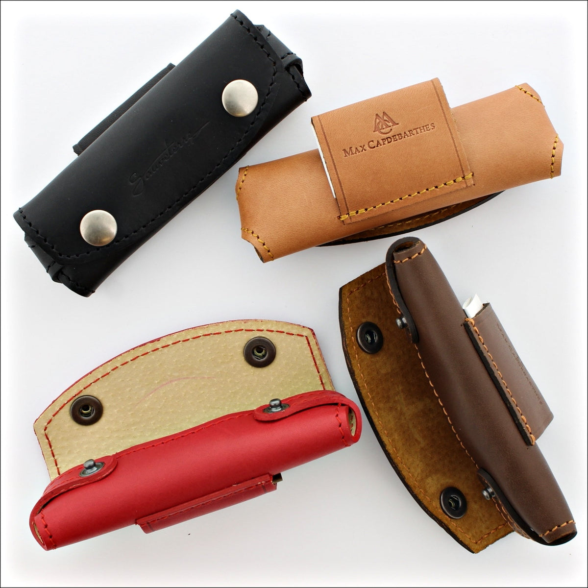 Sauveterre Leather Sheath for 10 &amp; 11 cm Pocket Knives