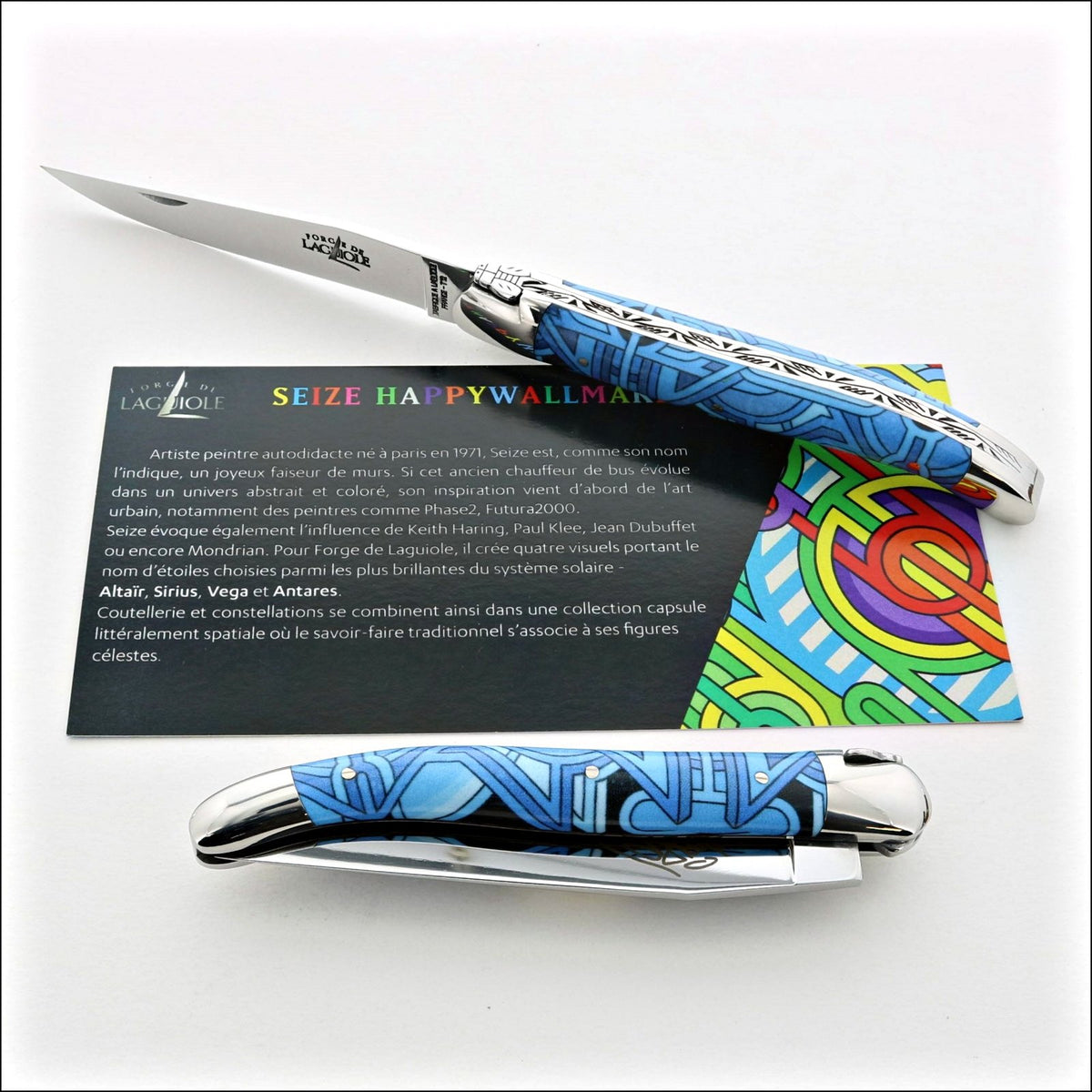 Seize folding knife – Sublimation Street Art “Vega”