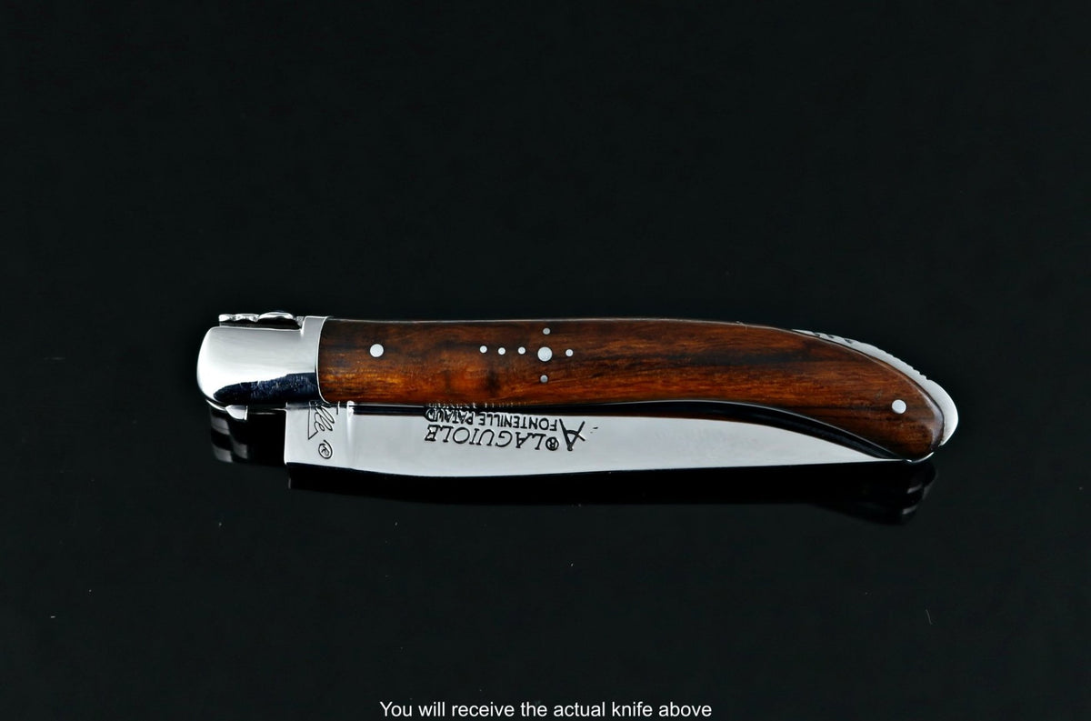 Laguiole XS Gemstone Ironwood Handle #9-POCKET KNIFE